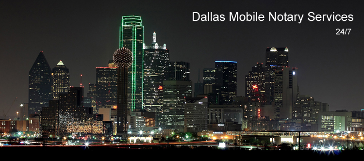 Dallas Mobile Notary Services Logo